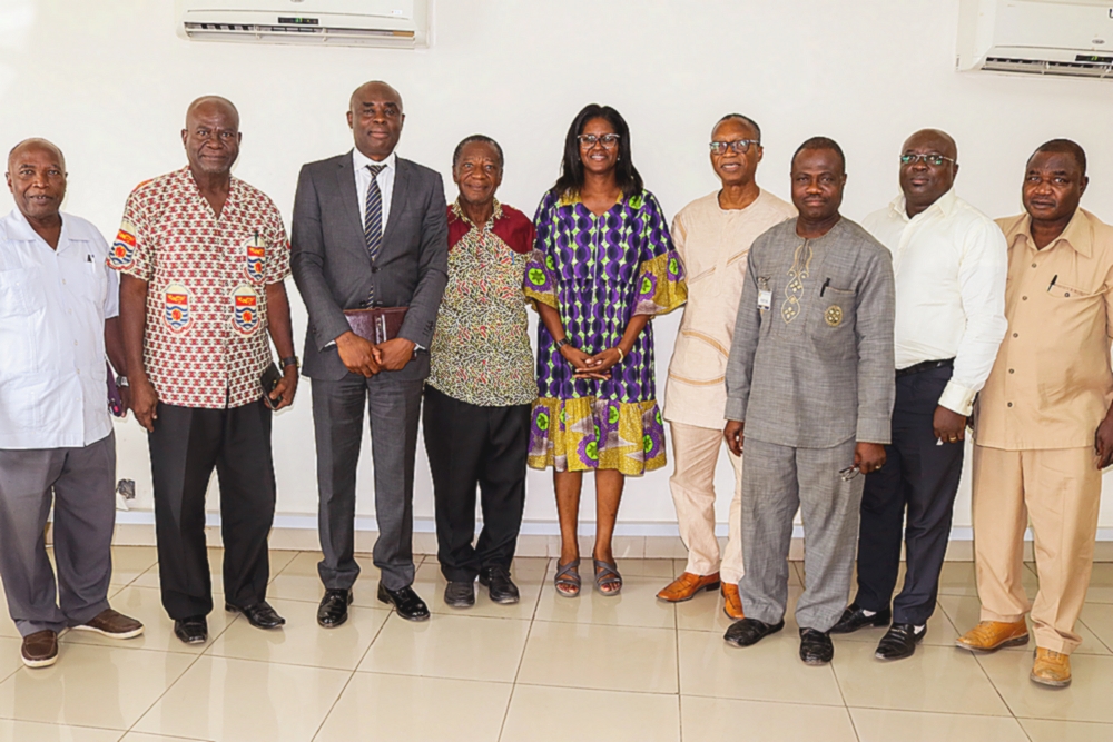 COPYGHANA Holds Discussions With Vice-Chancellor