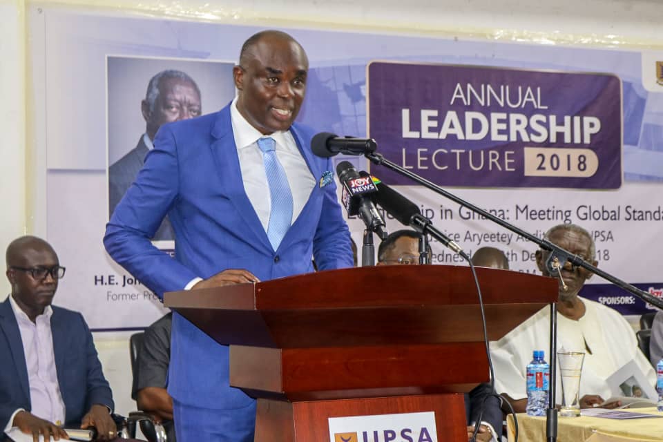 Former President Kufuor Delivers Lecture on Leadership