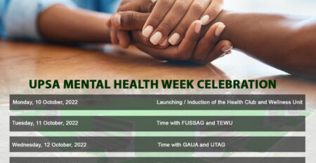 UPSA Mental Health Day 2022