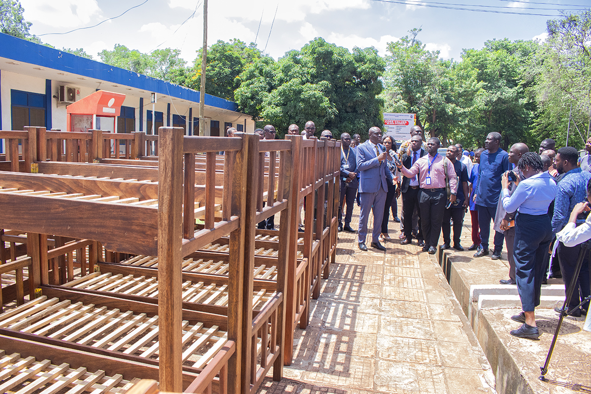 UPSA donates bunk beds to PRESEC Legon