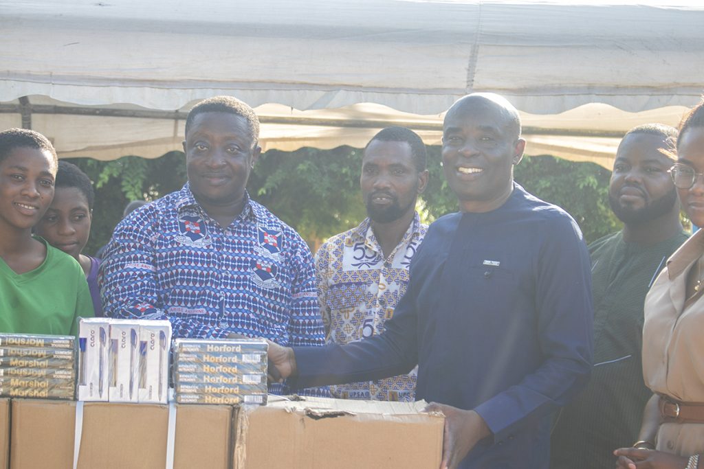 UPSA Vice-Chancellor donates Mathematical Sets and pens to La PRESEC ...