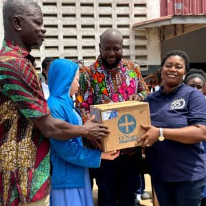 UPSA PR students donate to Akropong School for the Blind and Nyamedua Children’s Home