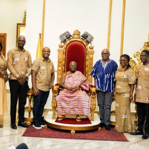 UPSA Leadership Pays Courtesy Call on the Asantehene, His Royal Majesty, Otumfuo Osei Tutu II