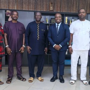 Nungua Divisional Chiefs Pay Courtesy Visit to UPSA Vice-Chancellor