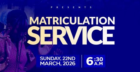 Matriculation Service 2026