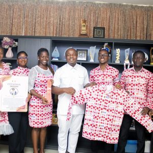 UPSA Department of Accounting Students’ Association Pays Courtesy Visit to Vice-Chancellor
