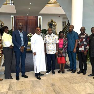 UPSA Management Pays Courtesy Call on Archbishop Nicholas Duncan-Williams Ahead of 60th Anniversary Thanksgiving Service