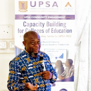 UPSA-RCC Strengthens Research and Doctoral Capacity at Akatsi College of Education