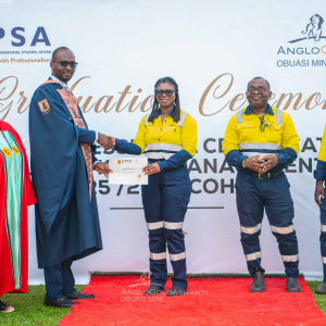 UPSA- Institute of Work, Employment and Society (IWES) Graduates Fifth cohort of AngloGold Ashanti Supervisors, under its Certificate in Supervisory Management Programme
