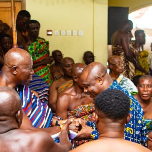 UPSA Leadership Visits Manhyia to Thank Asantehene for Support of 60th Anniversary Celebrations